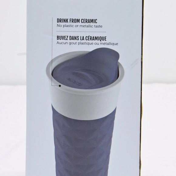 NEW Ello Ceramic Travel Mugs | Purple | 2 Pack - Picture 4 of 4